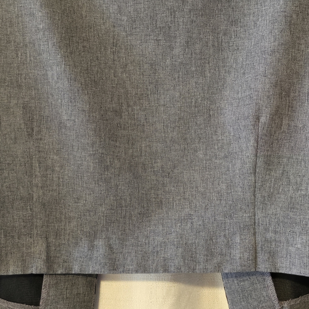 Vintage Black Gray Leopard Print Cropped Blazer with Shoulder Pads - Picture 6 of 9